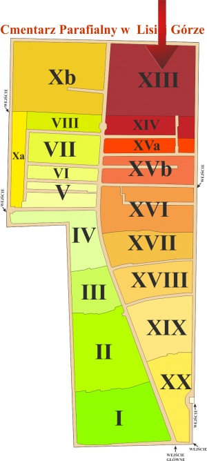 Brak mapy sektorowej