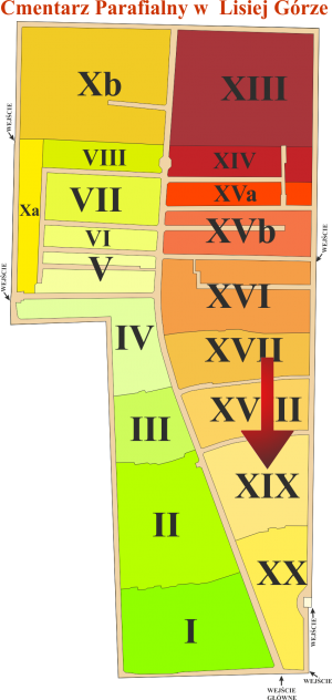 Brak mapy sektorowej