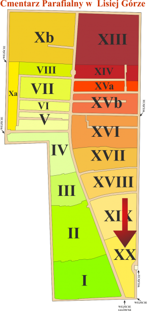 Brak mapy sektorowej