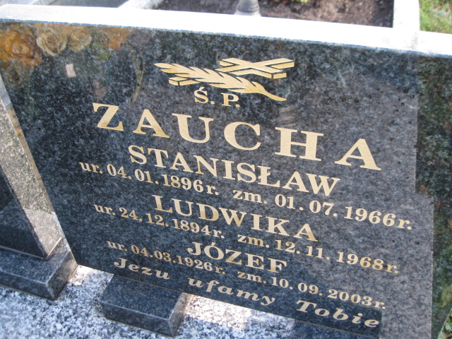 Stanisław Zaucha 1896 Lisia Góra - Grobonet - Wyszukiwarka osób pochowanych