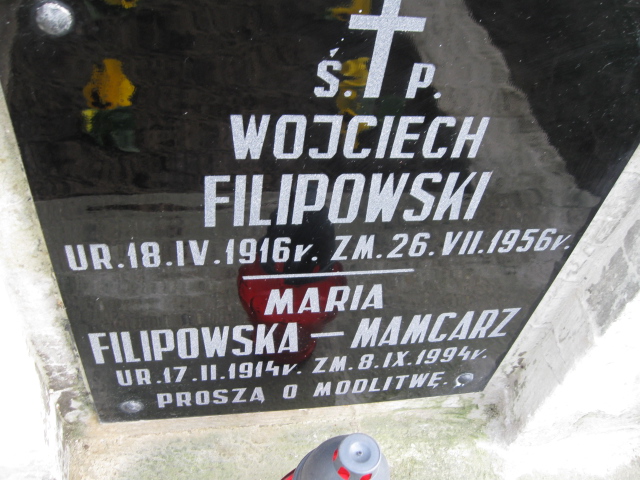 Wojciech Filipowski 1916 Lisia Góra - Grobonet - Wyszukiwarka osób pochowanych