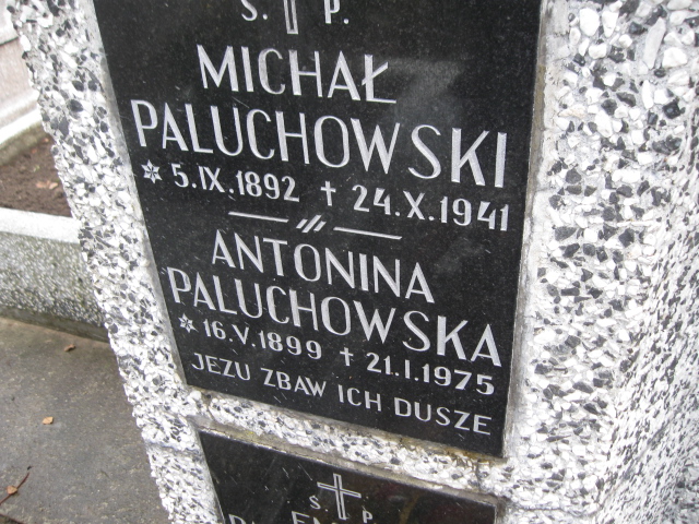 Michał Paluchowski 1892 Lisia Góra - Grobonet - Wyszukiwarka osób pochowanych