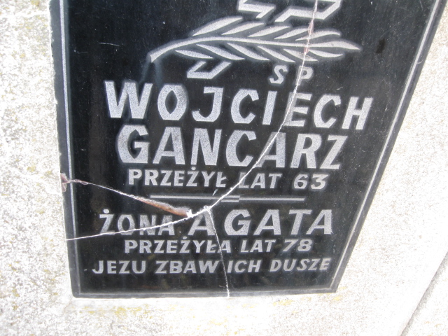 Wojciech Gancarz Lisia Góra - Grobonet - Wyszukiwarka osób pochowanych