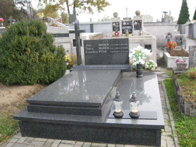 Grób Tekla Marek