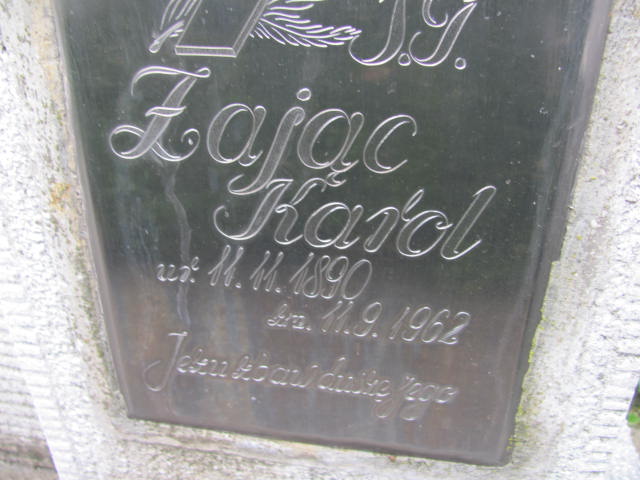 Józef Zając 1925 Lisia Góra - Grobonet - Wyszukiwarka osób pochowanych