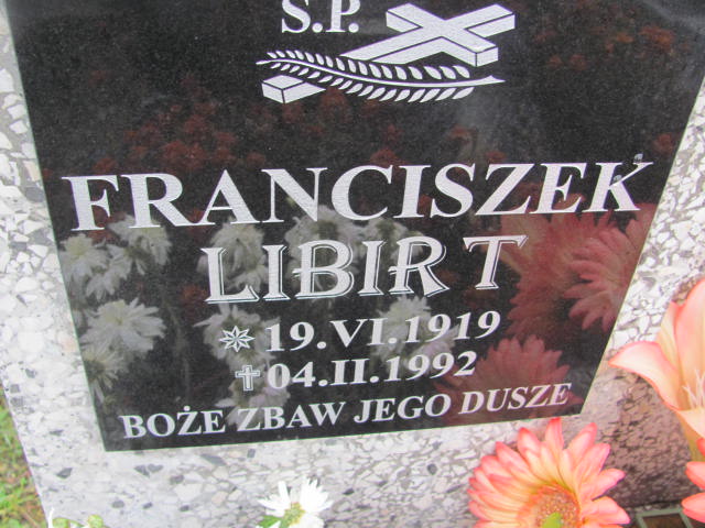 Franciszek Libirt 1919 Lisia Góra - Grobonet - Wyszukiwarka osób pochowanych