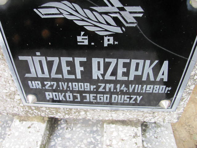 Józef Rzepka 1909 Lisia Góra - Grobonet - Wyszukiwarka osób pochowanych