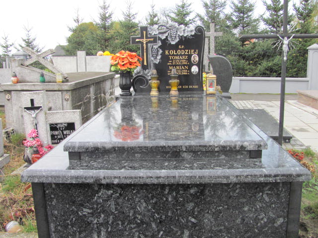 Grób Tomasz Kołodziej