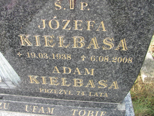 Adam Kiełbasa Lisia Góra - Grobonet - Wyszukiwarka osób pochowanych