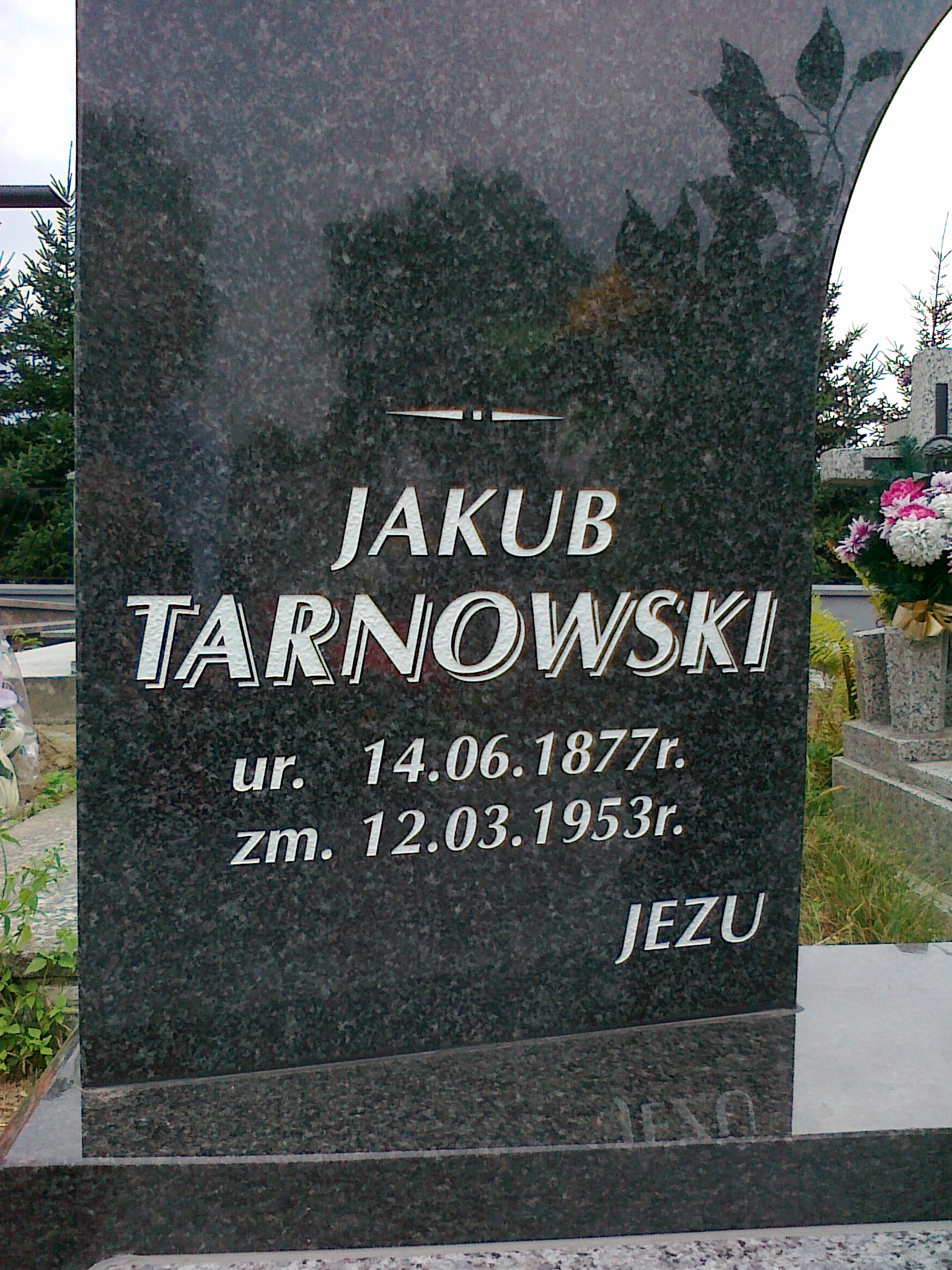 Jakub Tarnowski 1877 Lisia Góra - Grobonet - Wyszukiwarka osób pochowanych