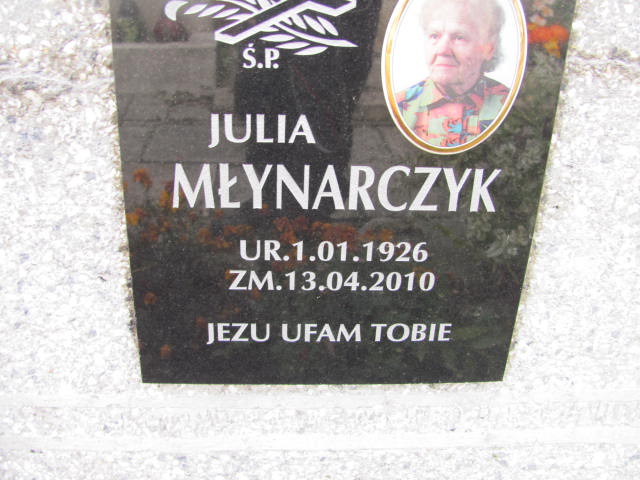Julia Młynarczyk 1926 Lisia Góra - Grobonet - Wyszukiwarka osób pochowanych