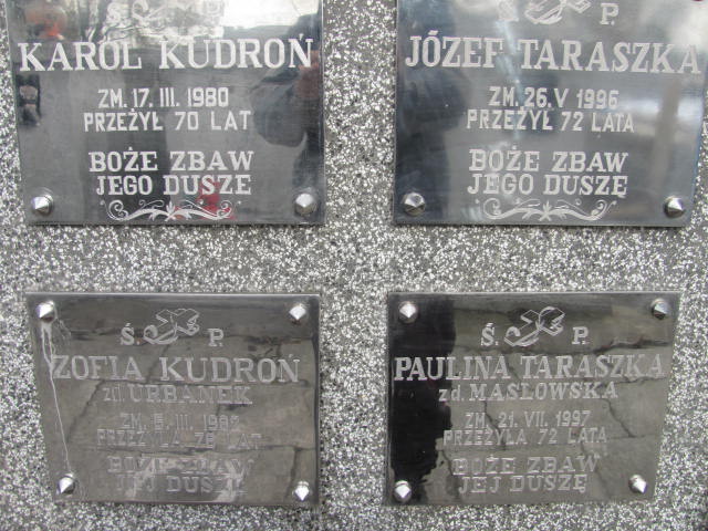 Janusz Taraszka 1960 Lisia Góra - Grobonet - Wyszukiwarka osób pochowanych