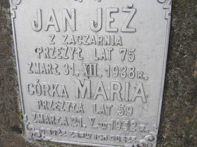 Maria Jeż Lisia Góra - Grobonet - Wyszukiwarka osób pochowanych